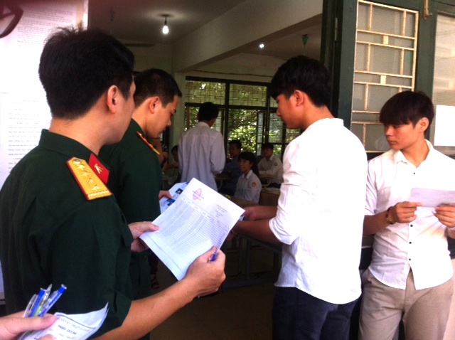 Các trường Quân đội công bố ngưỡng điểm xét tuyển ĐH, CĐ năm 2015